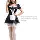 thumbnail image 2 of Qarigey Traje de mucama para mujer, disfraces de estilo Cosplay, vestido, ropa bonita, medias, traje, uniforme, ropa, actuación de fiesta Disfraces de disfraces 3XL, 2 of 6