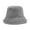 Gray, variant on JeashCHAT Winter Warm Plush Fuzzy Bucket Hat for Women Teen Girls, Solid Color Faux Fur Fisherman Hat Outdoor Thick Wool Fisherman Cap for Casual, Trips
