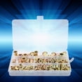 thumbnail image 3 of Rivet Nut,150PCs Rivet Nut Set Boxed Hardware Nut Rivet Nut Set Unbeatable Value, 3 of 8