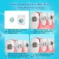 thumbnail image 3 of 840D Fluffy Floss Threaders Super Floss Pre-Cut Strands Mint Aroma 50 Threaders (1Pack), 3 of 6