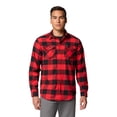 thumbnail image 1 of Camisa Columbia Bearmouth Springs de franela para hombre, color rojo, talla XL, 1 of 3