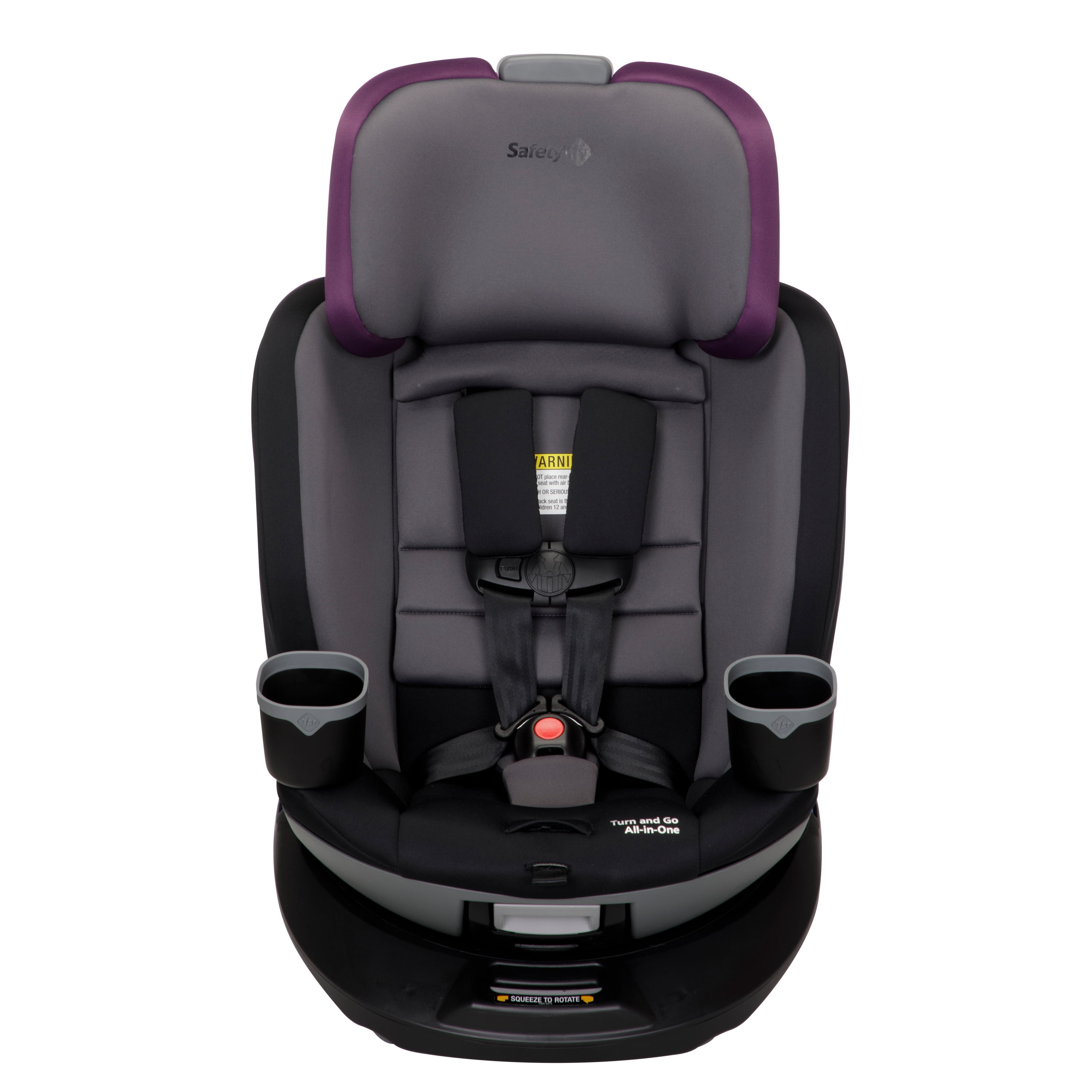 Safety 1st Turn and Go 360 Rotating All-in-One Convertible Car Seat, Black Beauty