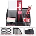 thumbnail image 2 of SAYFUT Office Desk Organizer Pen Holder Supplies Table File Desktop Cady w/6 Components, 2 of 8