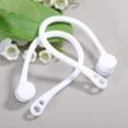 thumbnail image 4 of 2 Pairs Comfortable Earphone Ear Hooks Silicone Earbuds Covers Anti Holders Compatible with AirPods for Running Jogging Cycling, 4 of 5