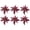 Fuchsia 6PCS, variant on 1PCS Artificial Dracaena Fake Plants for Bedroom Decorations for Living Room Decor Ative Plants Fake Potted Plants Adornos para Sala Home Decor(Fuchsia)