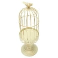thumbnail image 1 of Candelabro decorativo estilo retro shabby BuyWeek tipo jaula de pájaros, 1 of 14