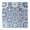 Xiaolanhua, variant on Vibrant Boho Pattern Tablecloth with Stretch Fit Design for 34 Inch Square Indoor Outdoor Table Protection
