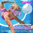 thumbnail image 4 of Vvinca Swim Goggles with Nose Cover, Kids Snorkel Diving Mask Fabric Strap Wide View Anti-Fog/UV Pool Swimming Goggles for Kids 3-14, 4 of 8