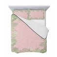thumbnail image 7 of Pink Leaves Full Size Down Alternative Comforter, Lightweight Comforter Quilt Bedding Set with Pillow Shams Green Summer Botanical Pastoral All Seasons Bed Comforter Duvet Insert 78"x90", 7 of 7