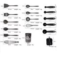 thumbnail image 3 of shiyou-PureSilicone Kitche Utensil Set | HeatMaster Silicone Culinary Collection | KitchenFlex Premium Silicone Utensil Set, 3 of 4