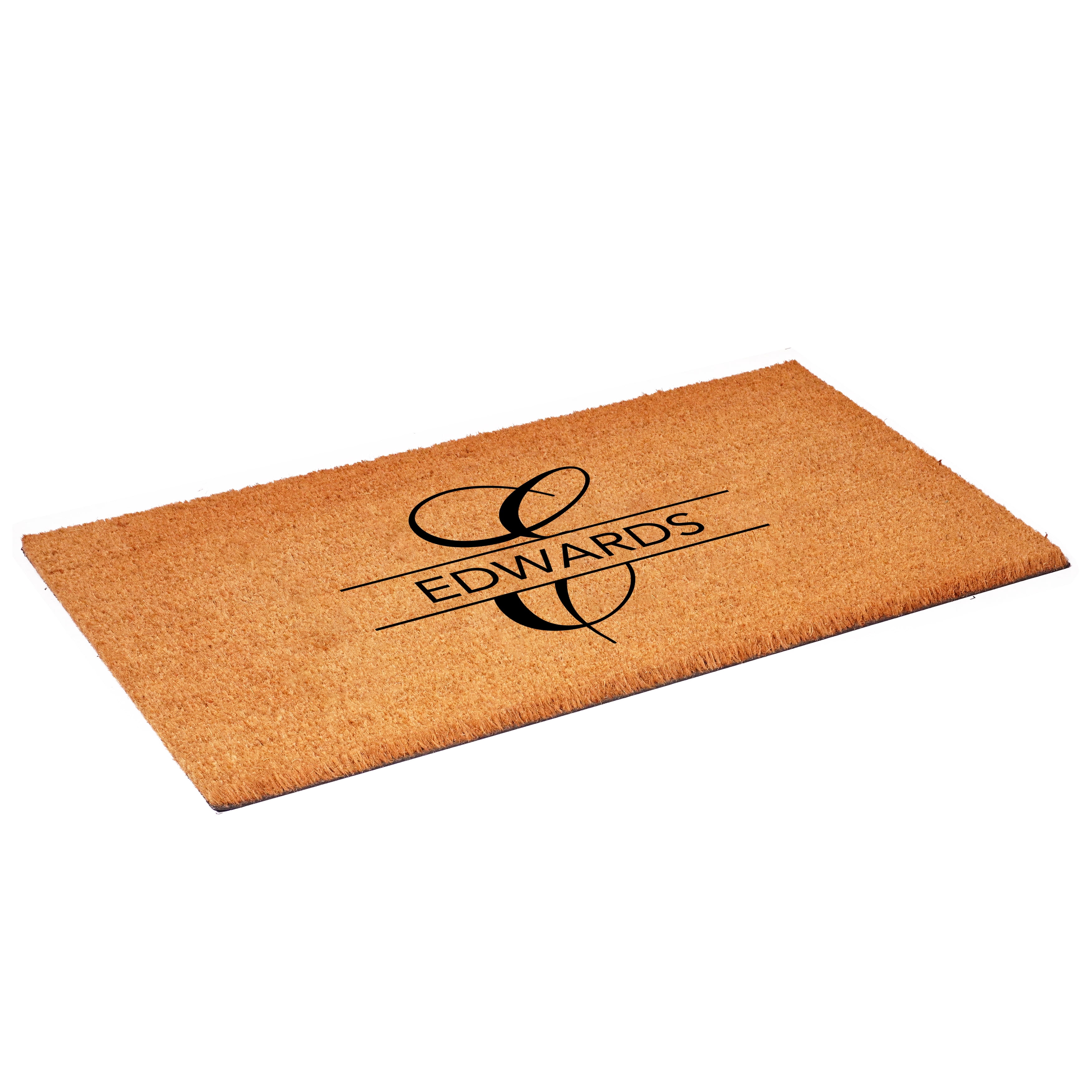 Calloway Mills 111122448 Edwards Personalized Doormat 24" x 48"