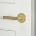 thumbnail image 4 of Viaggio Clomltlus_Dd Motivo Solid Brass Non-Turning Two-Sided Dummy Door Lever Set -, 4 of 7