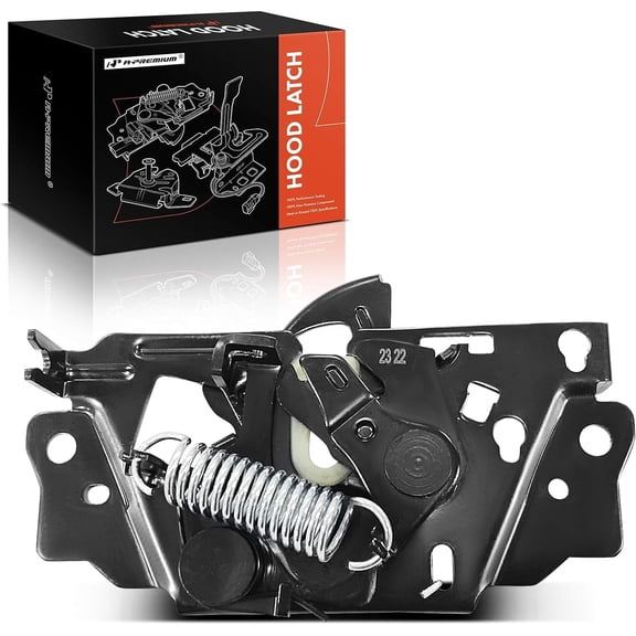 A-Premium Front Hood Latch Assembly Compatible with Ford & Lincoln Vehicles - Escape 2013-2019, Focus 2012-2018, MKC 2015-2019, Front Hood Lock - Replace# CV6Z16700A