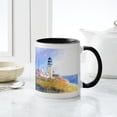 thumbnail image 4 of CafePress - Cape Cod Light Print Stainless Steel Travel Mugs - 11 oz Ceramic Mug - Novelty Coffee Tea Cup, 4 of 4