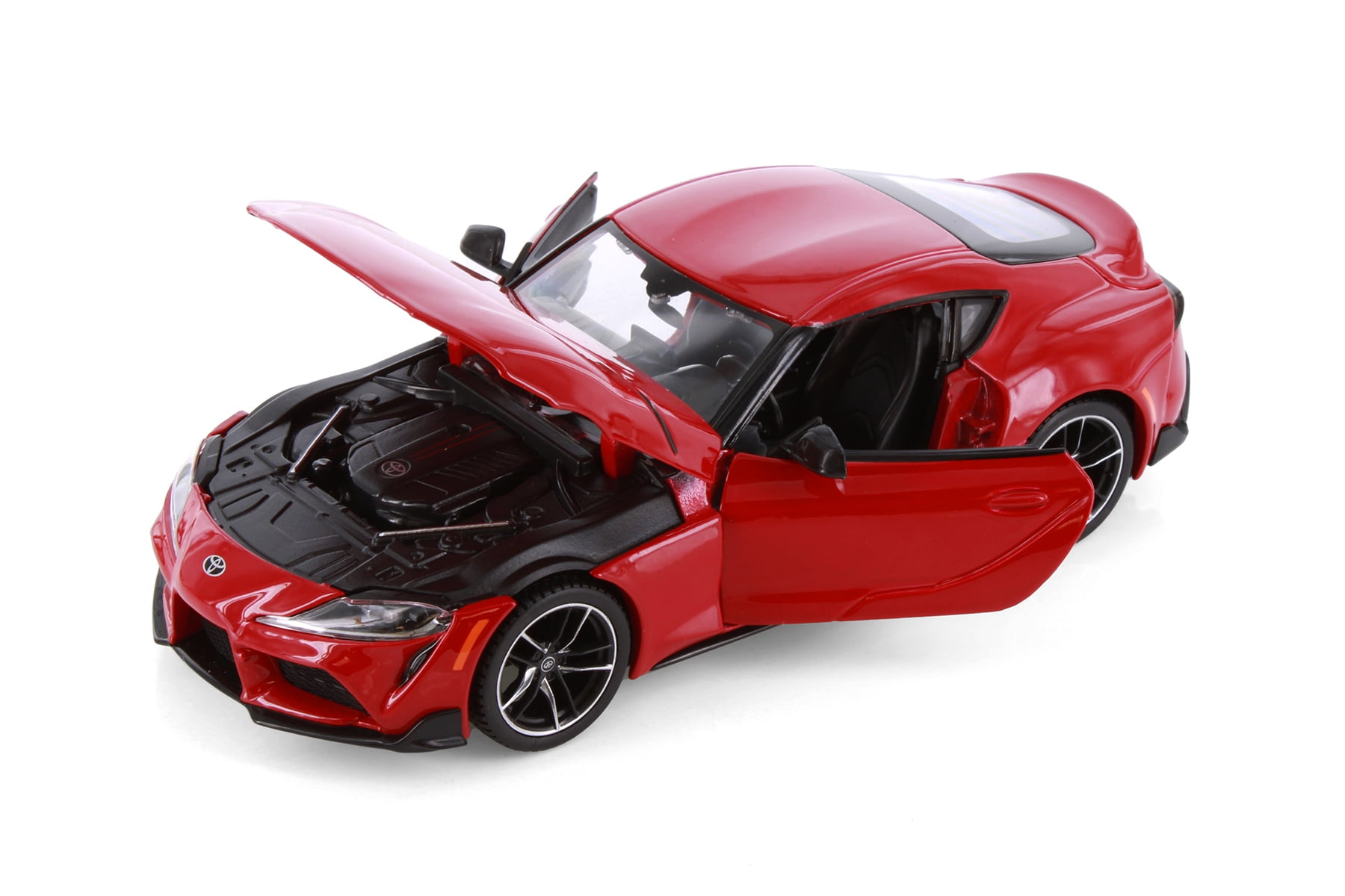 2022 Toyota GR Supra, Red - Showcasts 38917R - 1/24 Scale Diecast Model Car
