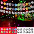 thumbnail image 6 of Party Decorations, Christmas Party Decor, Hanging Ceiling Banner Garland for Birthday Wedding Baby Shower Events, 12-Pack, Assorted Colors, 6 of 6