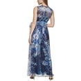 thumbnail image 2 of Eliza J womens  Organza Wide Leg Jumpsuit, 4, Blue, 2 of 2