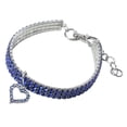 thumbnail image 3 of Collar de aleación de cristal Zulema para perro mascota L azul, 3 of 8
