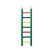 Prevue Pet Products Carpenter Creations 7 Rung Solid Wood Ladder - Multicolor - 15 in