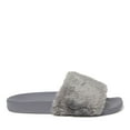 thumbnail image 3 of EcoCozy Women's Sustainable Faux Shearling Slide Sandal, 3 of 6