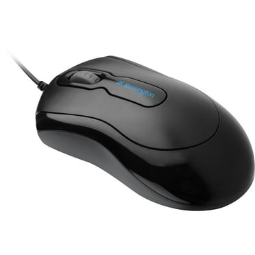 Kensington Mouse-in-a-Box Optical 3-Button Mouse, USB Interface, Black