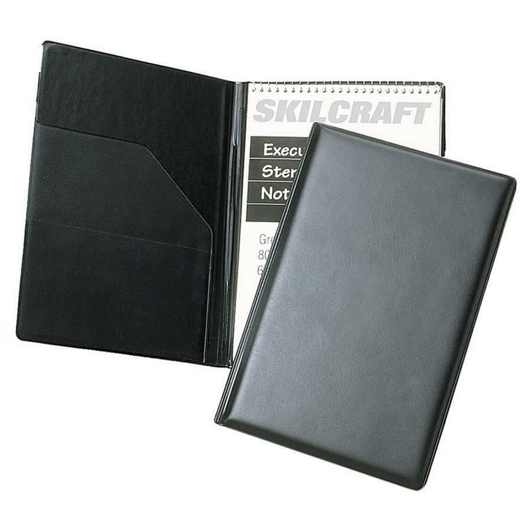 SKILCRAFT, NSN4547388, Steno Pad Holder, 1 Each, Black - Walmart.com SKILCRAFT, NSN4547388, Steno Pad Holder, 1 Each, Black - Walmart.com