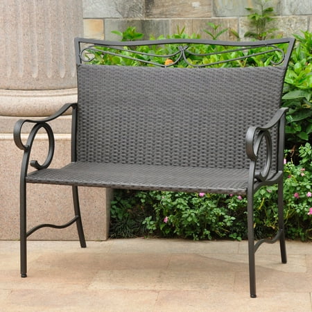 Valencia Resin Wicker/Steel Settee