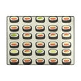 thumbnail image 3 of Sushi Rolls 80''x58'' Extra Large Plush Memory Foam Rug, Soft, Absorbent, Non Slip, 3 of 7