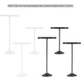 thumbnail image 5 of 6Pcs Earring T Stand 3.5/4.3/4.9 inch Heights Metal T Bar Earring Display Black White T Shape Stand Jewlery Showcase Organizer Display Rack for Jewelry Exhibition Trade Showcase, 5 of 8