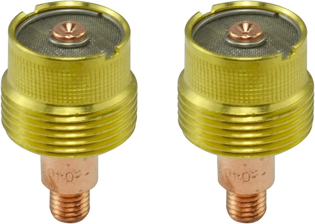 RIVERWELD Gas- Und Stromkabeladapter 57Y10 - Für WP 9/17/24 TIG-Brenner, 2er Pack
