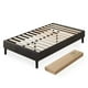 thumbnail image 1 of Base de Cama Matrimonial Zinus Curtis Estructura Tapizada Color Gris Claro. Fácil Armado, para Todas las Edades., 1 of 6