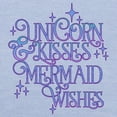 thumbnail image 3 of CafePress - UNICORN KISSES And MERMAID WISHES T Shirt - Cute Toddler T-Shirt, 100% Cotton, 3 of 4
