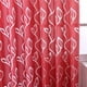 thumbnail image 4 of Cortinas Semi-sombreado Cortina de puerta corrediza de patio para sala de estar Ventana Puerta de pa Abanopi Rojo, 4 of 5