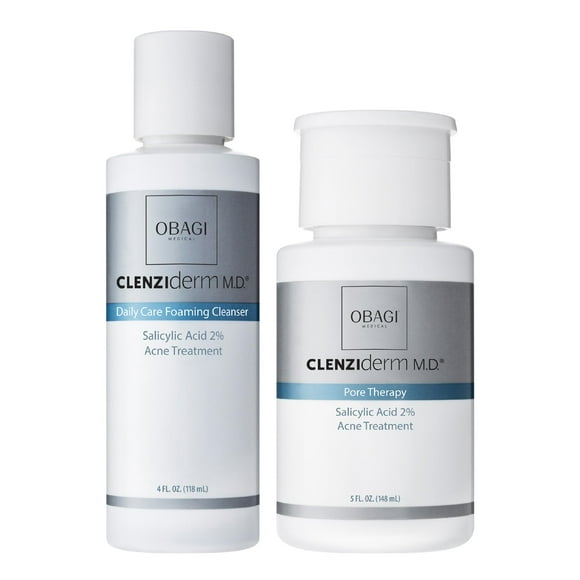 Limpiador Facial y Tónico Obagi CLENZIderm 2% BHA 118ml+148ml