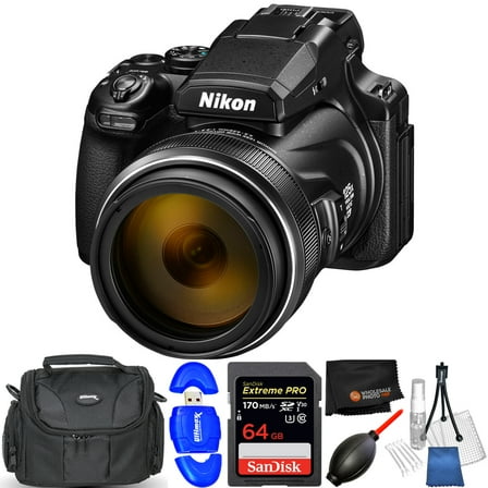 Nikon COOLPIX P1100 Digital Camera 26541 - Essential Accessory Kit
