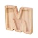 thumbnail image 1 of Letter Piggy Bank Kids Piggy Bank, Wooden Alphabet Transparent Coin Bank,Personalized Decorative Money Saving Bank, 1 of 5