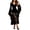 D222 Black, variant on Likimi Hallowmas Dress For Women Dress Up Solid Color Lace Stage Show Halloween Costumes For Performance Fashion Cosplay Dresses Size L