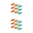 thumbnail image 4 of Mini Clip para fotos Advancent 100 piezas pinzas colgantes transparentes, 4 of 6