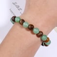 thumbnail image 4 of Money Feng Shui Bracelet Golden Tiger Eye & Jade Natural Stone Beaded Bracelet, Adjustable Elastic Cord Lucky Crystal Healing Stone Jewelry for Women, 4 of 6