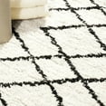 thumbnail image 5 of Geometric Washable Cotton Bath Rug Black, Elias, 5 of 10
