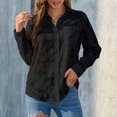 thumbnail image 4 of Pompotops Cardigan en Chiffon à Manches Longues pour Femmes Mode Couleur Unie Liquidation, 4 of 5