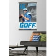 thumbnail image 5 of NFL Detroit Lions - Jared Goff 24 Wall Poster with Magnetic Frame, 22.375" x 34", 5 of 5