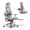 Gray, variant on Newtral MagicH-PRO Ergonomic Office Chair with Dynamic Back Support & Footrest