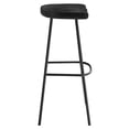 thumbnail image 4 of Concord Backless Wood Bar StoolsSet of 2 in Black, 4 of 10