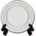thumbnail image 1 of INTBUYING 10in Double Gold Rim Sublimation Plate 1 Pc, 1 of 4