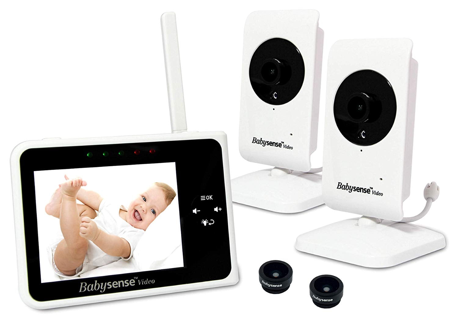 wide angle lens baby monitor
