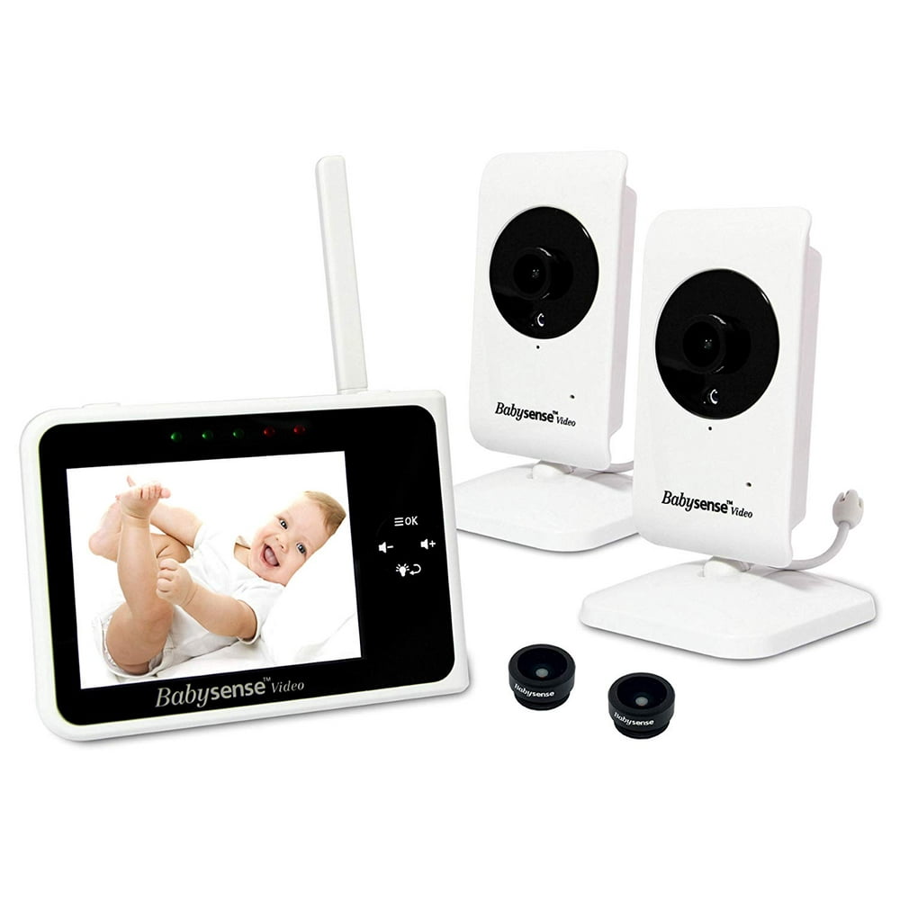 Babysense Video Baby Monitor with Wide Angle Lens Series V35 Walmart