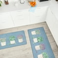 thumbnail image 6 of Apache Mills Cushion Comfort Terrazzo Pots Kitchen Anti-Fatigue Mat, 18" x 30" & 20" x 41", 2 pack, 6 of 16