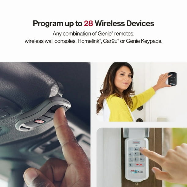 Genie SilentMax 1000 Garage Door Opener, 140V DC with 2 Remotes