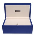 thumbnail image 3 of Silverman & Co. Double 9 Large White Domino Set - Blue Case, 3 of 7